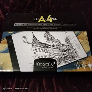 A4 LED Tracing Light Box Board Art Tattoo Drawing Copy Pad Table Stencil Display